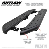 Westin 05-19 Toyota Tacoma Double Cab Outlaw Nerf Step Bars - 58-52775
