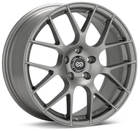 Enkei Raijin 18x8.5 35mm Offset 5x114.3 Bolt Pattern 72.6 Bore Dia Titanium Gray Wheel *Min Qty 60* - 467-885-6535GM