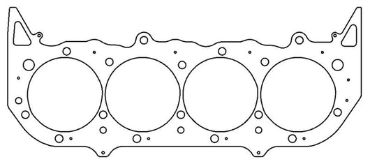 Cometic Brodix Chevrolet Big Duke / Brodie 109.47mm Bore .040in MLS Head Gasket - C5432-040