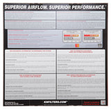 K&N Custom Round Air Filter 14in OD 12in ID 4in Height - E-3730