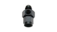 Vibrant -4AN Male to -4AN Female Union Adapter Fitting w/ 1/8in NPT Port - 16484