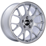 BBS CH-R 18x8.5 5x112 ET47 Brilliant Silver Polished Rim Protector Wheel -82mm PFS/Clip Required - CH139SPO