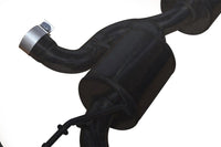 Injen 07-17 Jeep Wrangler JK 3.6L/3.8L 63mm Stealth Black Axle-back Exhaust w/ 4in Black Tips - SES5004BLK