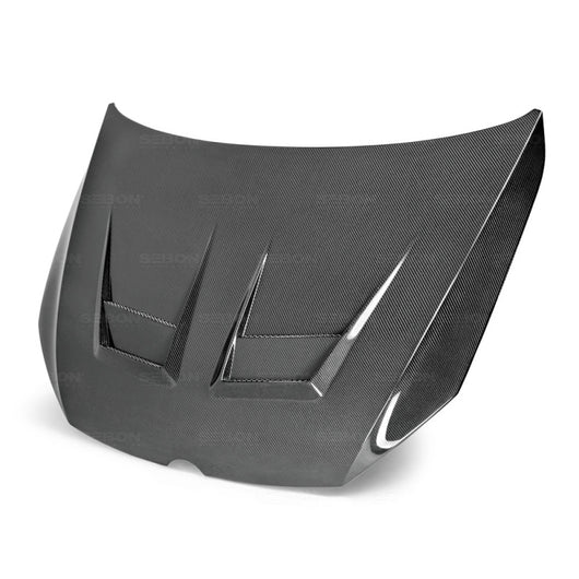 Seibon 2012+ Volkswagen Golf MK7 DV-Style Carbon Fiber Hood - HD12VWG7-DV