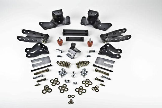 Belltech SHACKLE AND HANGER KIT 97-00 C2500/3500 non dually 4inch - 6909