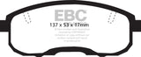 EBC 95-99 Infiniti I30 3.0 Redstuff Front Brake Pads - DP31752C