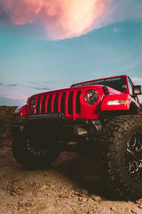 Rigid Industries 2018 Jeep JL - Curved Bumper Mount Kit - Mounts 20in RDS / Radiance+ Curved Series - 41663