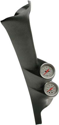 Autometer 99-07 Ford Powerstroke/SD Black Dual Pillar Ultra-Lite Gauge Kit - 7074