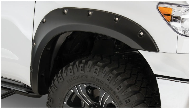 Bushwacker 07-13 Toyota Tundra Pocket Style Flares 2pc - Black - 30023-02