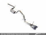 AWE Tuning VW MK7 Golf SportWagen Track Edition Exhaust w/Diamond Black Tips (90mm) - 3020-23020