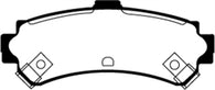 EBC 95-97 Nissan Sentra 1.6 Redstuff Rear Brake Pads - DP31067C