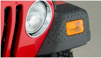 Bushwacker 97-06 Jeep Wrangler Trail Armor Front Corners - Black - 14007