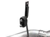 aFe Atlas Exhaust 4in DPF-Back Exhaust Aluminized Steel Polished Tip 11-14 ford Diesel Truck V8-6.7L - 49-03065-P
