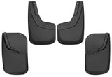 Husky Liners 11-16 Ford F-250 Super Duty/F-350 Super Duty Front and Rear Mud Guards - Black - 56686