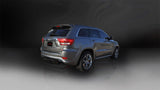 Corsa 12-14 Jeep Grand Cherokee 6.4L V8 Black Sport Cat-Back Exhaust - 14466BLK