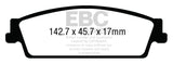 EBC 15+ Gmc Yukon XL / Denali XL 1500 Extra Duty Rear Brake Pads - ED93022