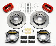 Wilwood Dynapro Low-Profile 11.00in P-Brake Kit - Red Impala 59-64 / Corvette 57-62 - 140-11827-R