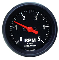 Autometer Z-Series Gauge Fuel Level 2 1/16in 73e To 10f(Aftermarket Linear) Elec Z-Series - 2652