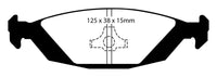 EBC 88-90 Saab 900 2.0 Ultimax2 Rear Brake Pads - UD322