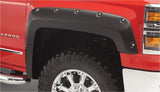 Bushwacker 2019 Chevrolet Silverado 1500 Pocket Style Flares 4pc - Black - 40927-02