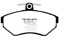 EBC 97-02 Volkswagen Cabriolet 2.0 Ultimax2 Front Brake Pads - UD704