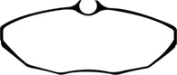 EBC 01-05 Ford Thunderbird 3.9 Redstuff Rear Brake Pads - DP31221C