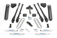 Fabtech 08-16 Ford F250/350 4WD 4in 4 Link System w/Perf. Shocks - K2212