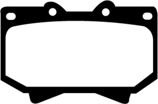 EBC 98-07 Lexus LX470 4.7 Yellowstuff Front Brake Pads - DP41319R