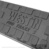 Westin 2019 Chevrolet Silverado/Sierra 1500 Crew Cab Non LD PRO TRAXX 5 Oval Nerf Step Bars - SS - 21-54130