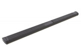 Lund 07-17 Chevy Silverado 1500 Crew Cab 6in. Oval Straight Black Nerf Bars - Black - 22268768