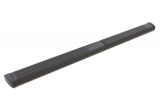 Lund 07-17 Chevy Silverado 1500 Crew Cab 6in. Oval Straight Black Nerf Bars - Black - 22268768