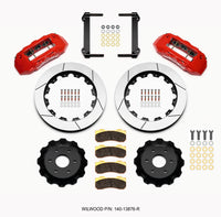 Wilwood TX6R Front Kit 16.00in Red 1999-2014 GM Truck/SUV 1500 - 140-13876-R