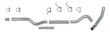 Diamond Eye KIT 4in CB SGL MFLR RPLCMENT PIPE AL CHEVY/GMC 6.6L 2500/3500 2006-2007.5 - K4122A-RP