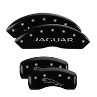 MGP 4 Caliper Covers Engraved Front & Rear MGP Black finish silver ch - 39018SMGPBK
