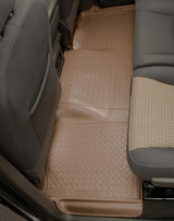 Husky Liners 01-03 Toyota Tacoma Double Cab Classic Style 2nd Row Black Floor Liners - 65451