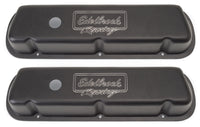 Edelbrock Valve Cover Victor Series Ford 289-302-351W CI V8 Low Black - 41253