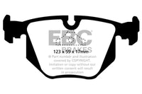 EBC 94-99 BMW M5 3.8 (E34) Yellowstuff Rear Brake Pads - DP4871R