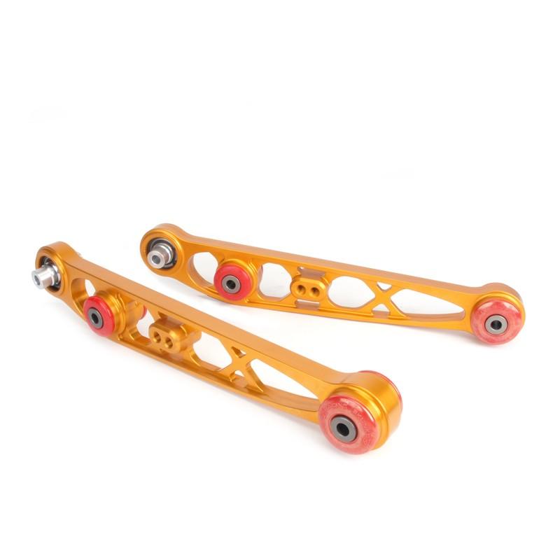 Skunk2 1996-2000 Honda Civic Clear Anodized Lower Control Arm - 542-05-2205