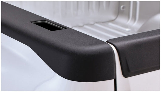 Bushwacker 07-13 Chevy Silverado 1500 Fleetside Bed Rail Caps 69.3in Bed - Black - 48520