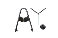 Fabtech Universal Spare Tire Angled Mount - Black - FTT10002BK