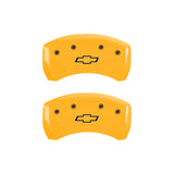 MGP 4 Caliper Covers Engraved Front & Rear MGP Black finish silver ch - 14235SMGPBK