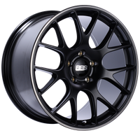 BBS CH-R 20x11.5 5x130 ET65 CB71.6 Satin Black Polished Rim Protector Wheel - CH137BPO
