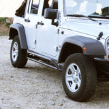 Westin 2007-2017 Jeep Wrangler JK 4DR Trailblazer Rocker Guard - Black - 42-4015