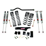 Skyjacker Long Travel 3.5in-4in Lift Kit w/M95 Monotube Shocks 07-18 Jeep Wrangler JK 2 Door 4WD - JK35BPMLT