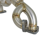 aFe Twisted Steel Header Up-Pipe 08-10 Ford Diesel Trucks V8-6.4L (td) - 48-33016