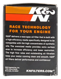 K&N Piaggio 2.156in OD x 3.063in Height Oil Filter - KN-183