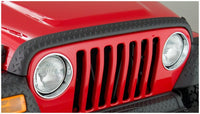 Bushwacker 98-06 Jeep TJ Trail Armor Hood Stone Guard - Black - 14006