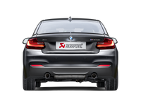 Akrapovic 16-17 BMW M240i (F22 F23) Evolution Line Cat Back (SS) w/ Carbon Tips (Req. Link Pipe) - MTP-BM/SS/4H