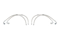 Fabtech 07-18 Jeep JK 4WD Front & Rear Extended Brake Line Kit - FTS94061