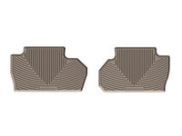 WeatherTech 14+ Chevrolet Silverado Rear Rubber Mats - Tan - W310TN